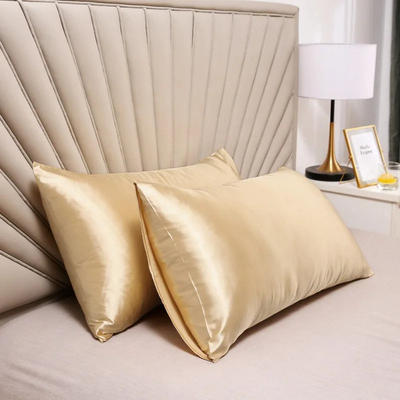Pillowcase Pillow Cover Satin Hair Beauty Pillowcase Comfortable Pillow Case Home Decor Pillow Covers Cushions Home Decor