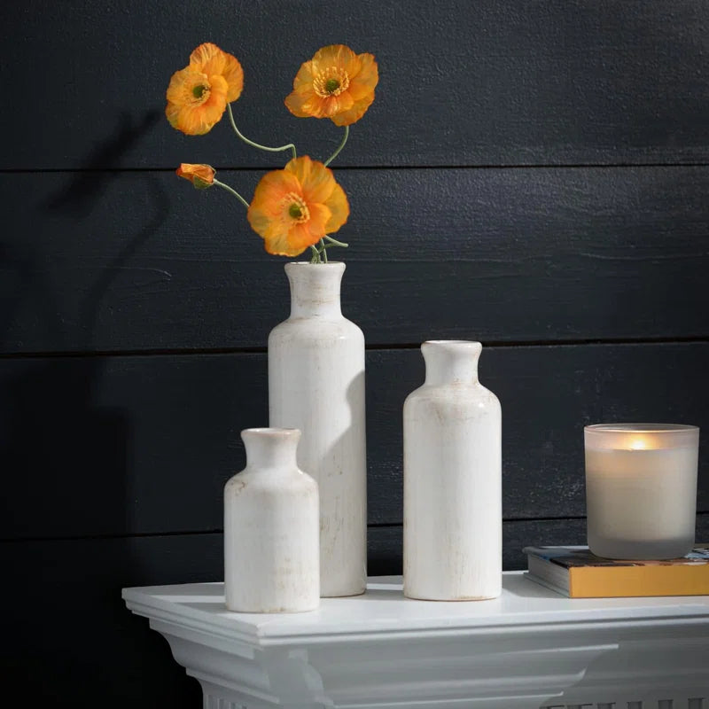 Ceramic Vase Set, Farmhouse Decor, Home Decor